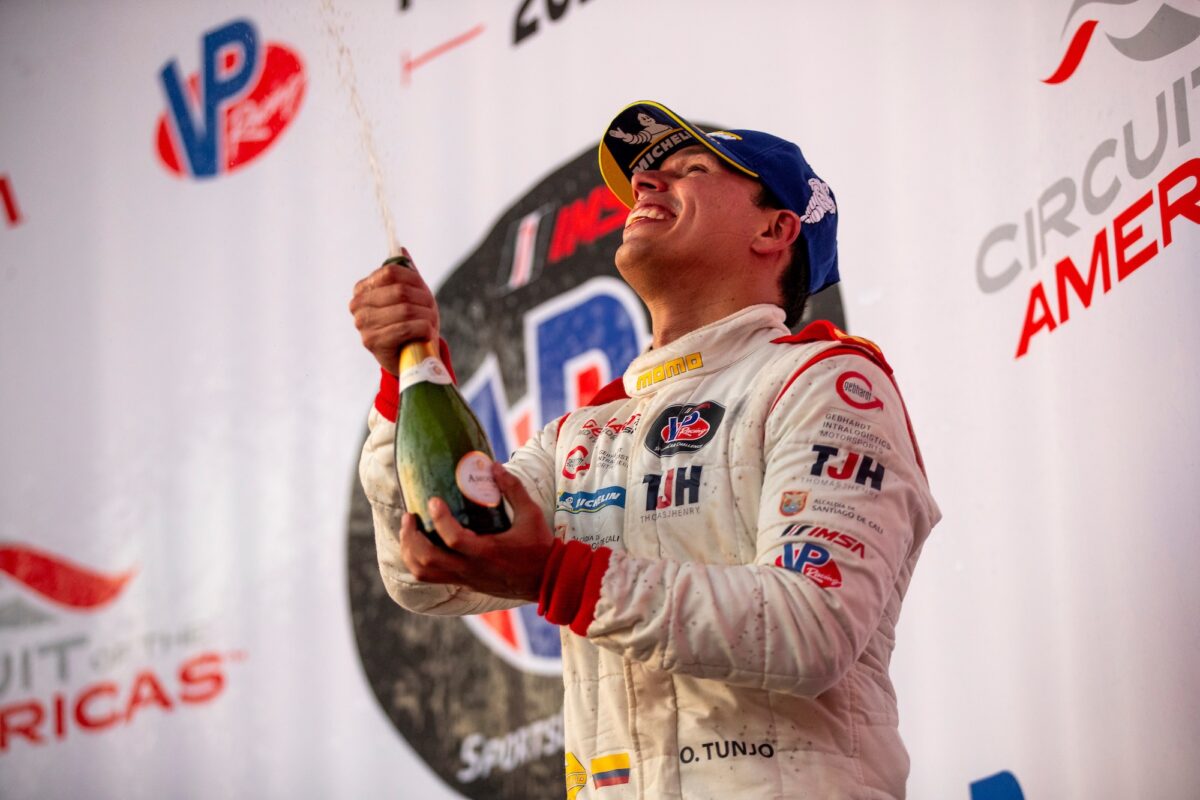 Gebhardt Motorsport USA Inc., Duqueine D08, P3: Oscar Tunjo, (C) Courtesy of IMSA