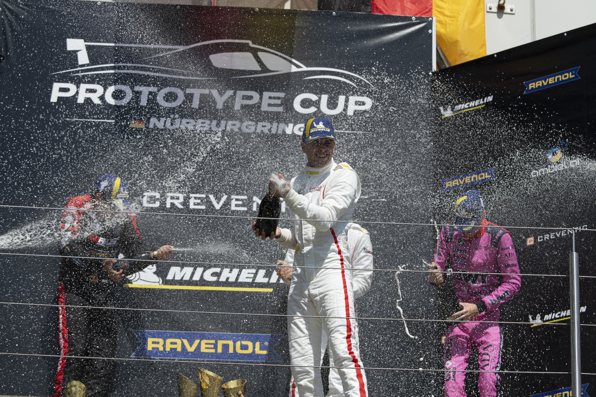 After two of four race weekends, Valentino Catalano lies second in the Prototype Cup Europe, currently 14 points behind the leader. The GMS Team also occupies second place in the team standings. “What a weekend at the Nürburgring! We won the first race and finished second in the second,” said Valentino Catalano after the weekend. “The GMS Team’s Ligier LMP3 was absolutely on top form all weekend, and everyone did a brilliant job. A huge thank you to the whole team and my team-mate Danny Soufi for all the hard work and this unforgettable weekend. We’re leaving the Nürburgring with great momentum and in second place in the championship.” The Prototype Cup Europe continues from 31 July to 2 August at the high-speed circuit in Monza, Italy.